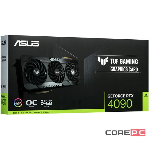Видеокарта ASUS (TUF-RTX4090-O24G-OG-GAMING) GeForce RTX 4090 24GB GAMING 90YV0IY3-M0NA00