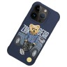 Чехол-накладка Zuck Bear San Francisco Fortune Kapak - Bay Area Player для Apple iPhone 15 Pro искусcтвенная кожа (синий)