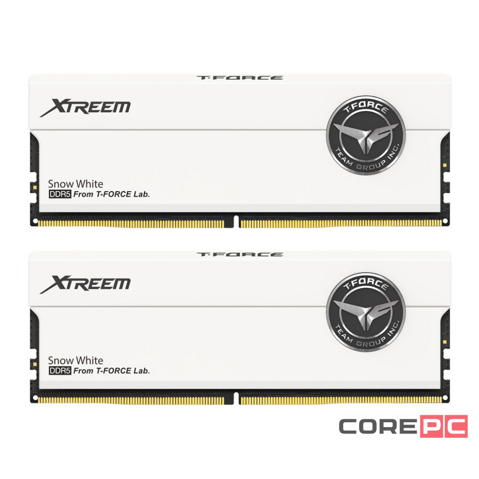 Оперативная память 32 Gb 7200 MHz Team Group T-FORCE Xtreem White (FFWD532G7200HC34ADC01)