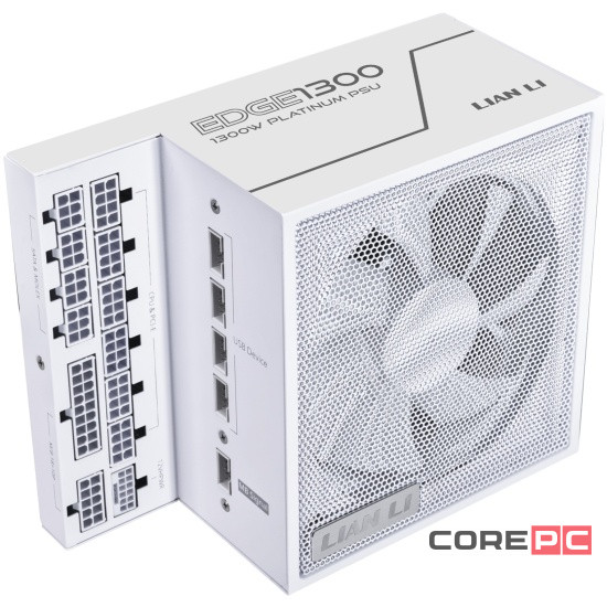 Блок питания Lian Li 1300W EG1300 White (G9P.EG1300.WE00.RU) 16 Pin (PCIe 5.1 Connector Cable Details)