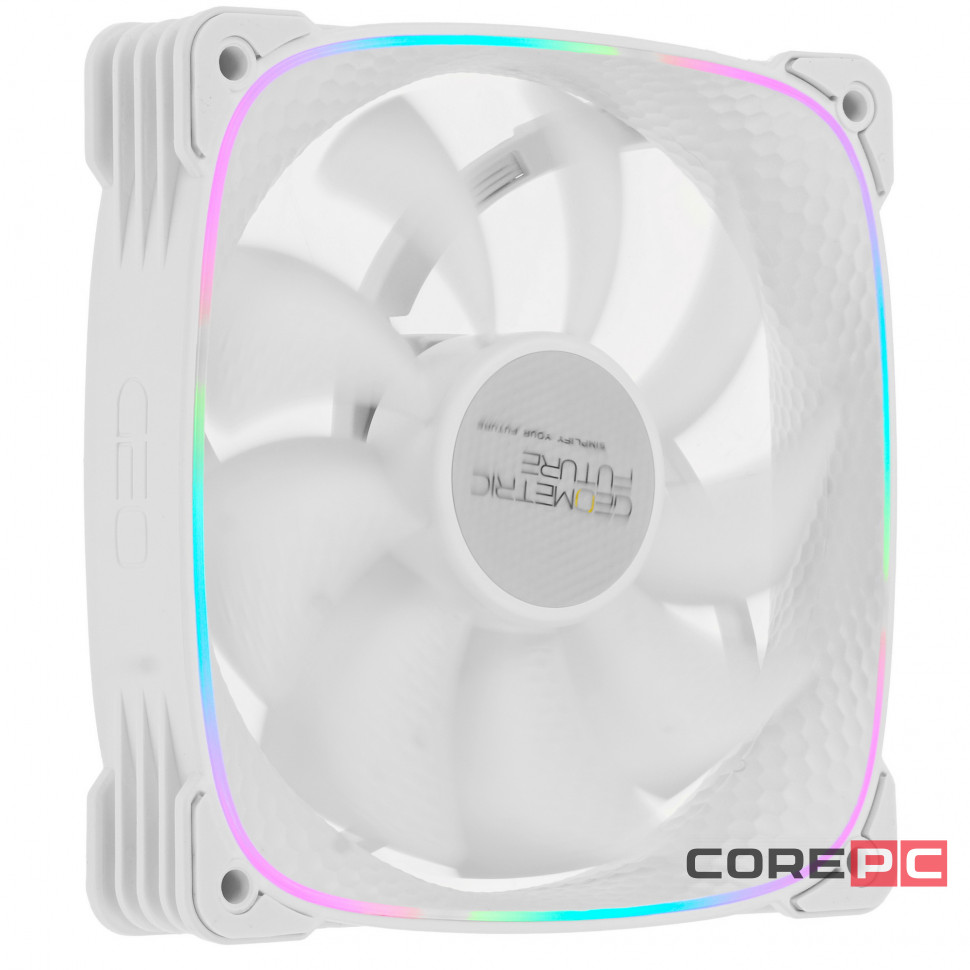Вентилятор для корпуса Geometric Future Squama 2503RW 5V ARGB Reverse White (1F2503R112011) (GF_SQM-2503RW-S)