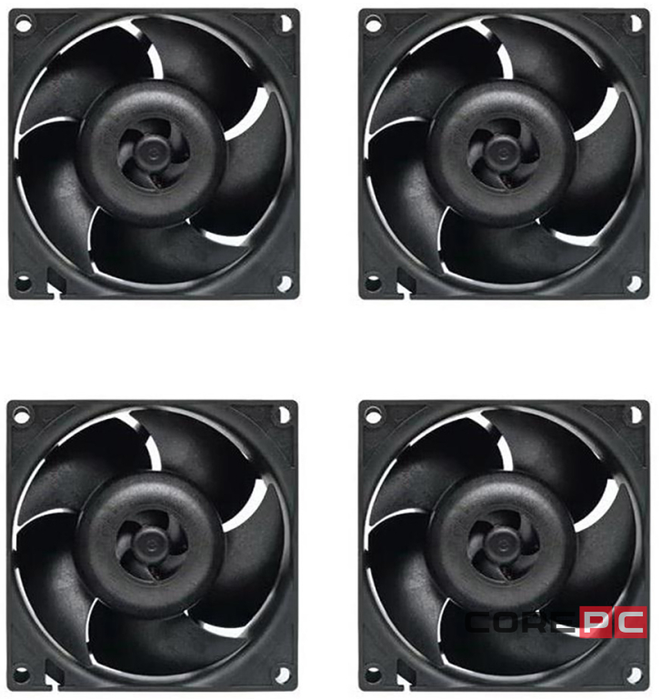 Комплект вентиляторов для корпуса Arctic Cooling S8038-7K (ACFAN00292A)