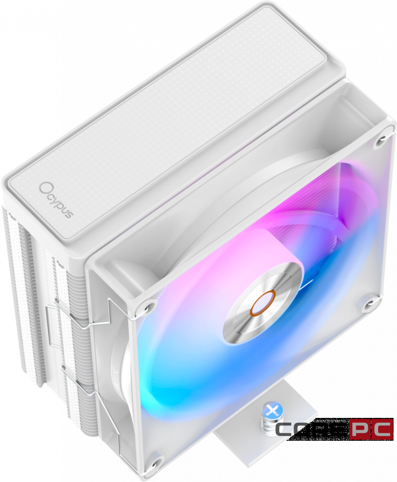 Кулер для процессора Ocypus Delta A40 WH ARGB White (Delta-A40-WH1NAWN00X-GL)
