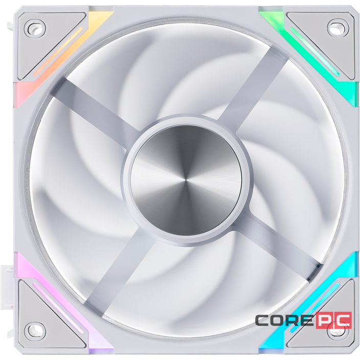 Вентилятор для корпуса 1STPLAYER XF7R Reverse ARGB White (XF7R-WH-1IN1)