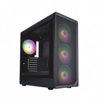 Компьютерный корпус 1STPLAYER AU8 ARGB Black (AU8-BK-4FE7-14)
