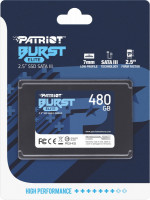 Твердотельный накопитель Patriot 480 Gb BURST E (PBE480GS25SSDR)