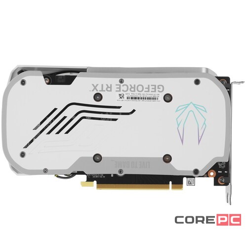 Видеокарта Zotac (ZT-D40610Q-10M) GeForce RTX 4060 Ti 8GB TWIN EDGE OC WHITE ED