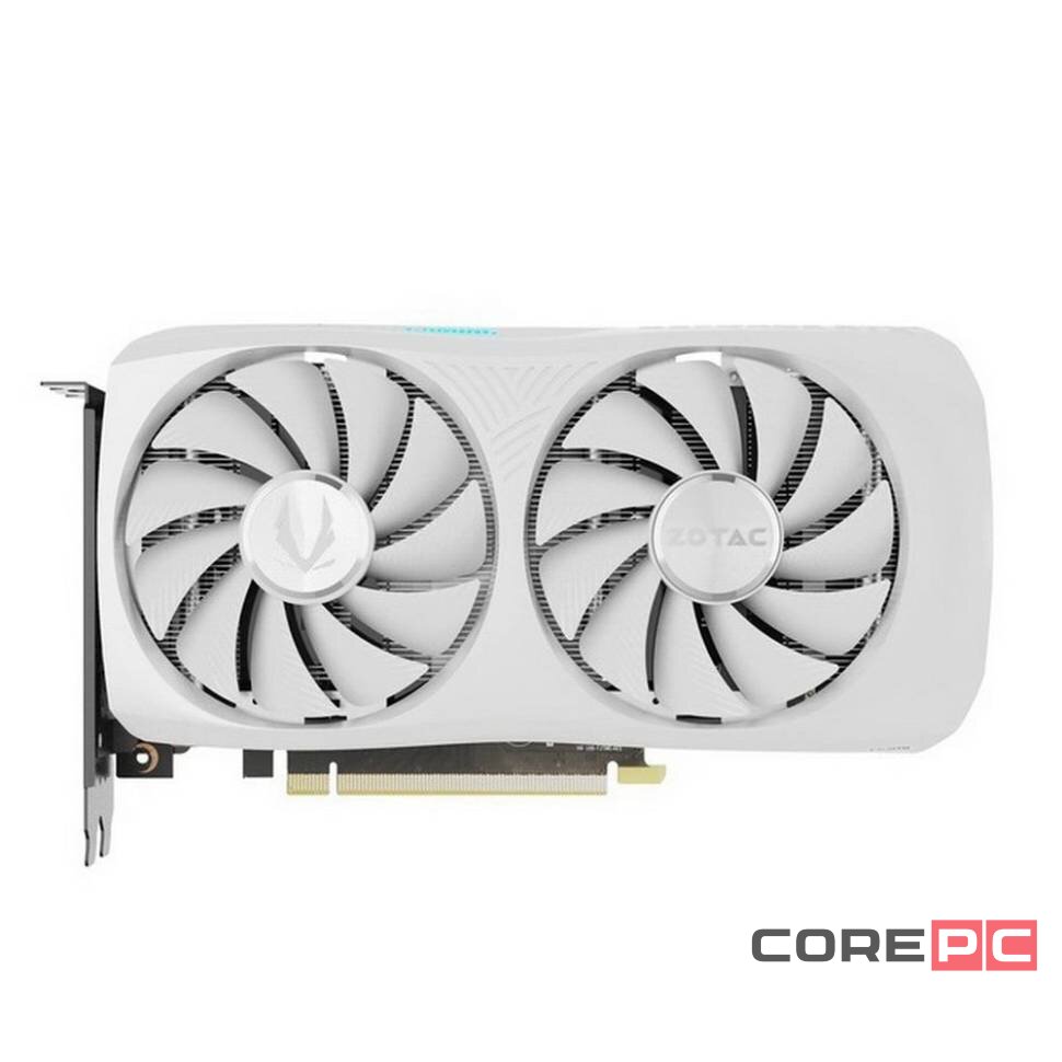 Видеокарта Zotac (ZT-D40610Q-10M) GeForce RTX 4060 Ti 8GB TWIN EDGE OC WHITE ED