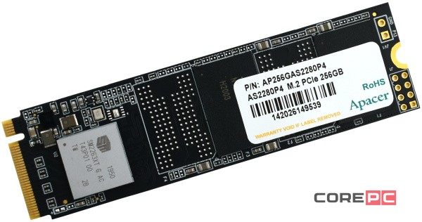 Твердотельный накопитель Apacer 256 Gb AS2280P4 (AP256GAS2280P4-1)