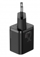 Сетевое зар. устр. Baseus Super Si Quick Charger 1C 25W 1м EU (TZCCSUP-L01) черное