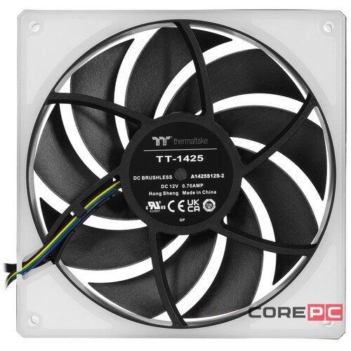 Комплект вентиляторов для корпуса Thermaltake TOUGHFAN 14 RGB CL-F136-PL14SW-A PWM