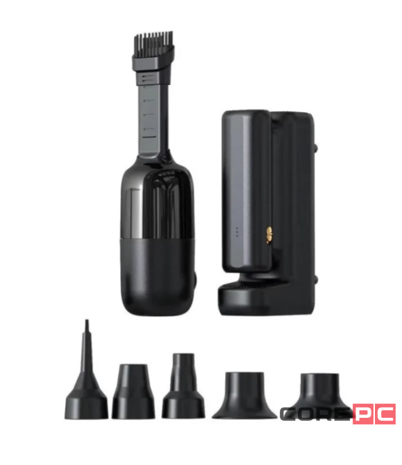 Автомобильный компрессор/пылесос WIWU Inflatable Pumps 5в1 Wi-AI002 черный