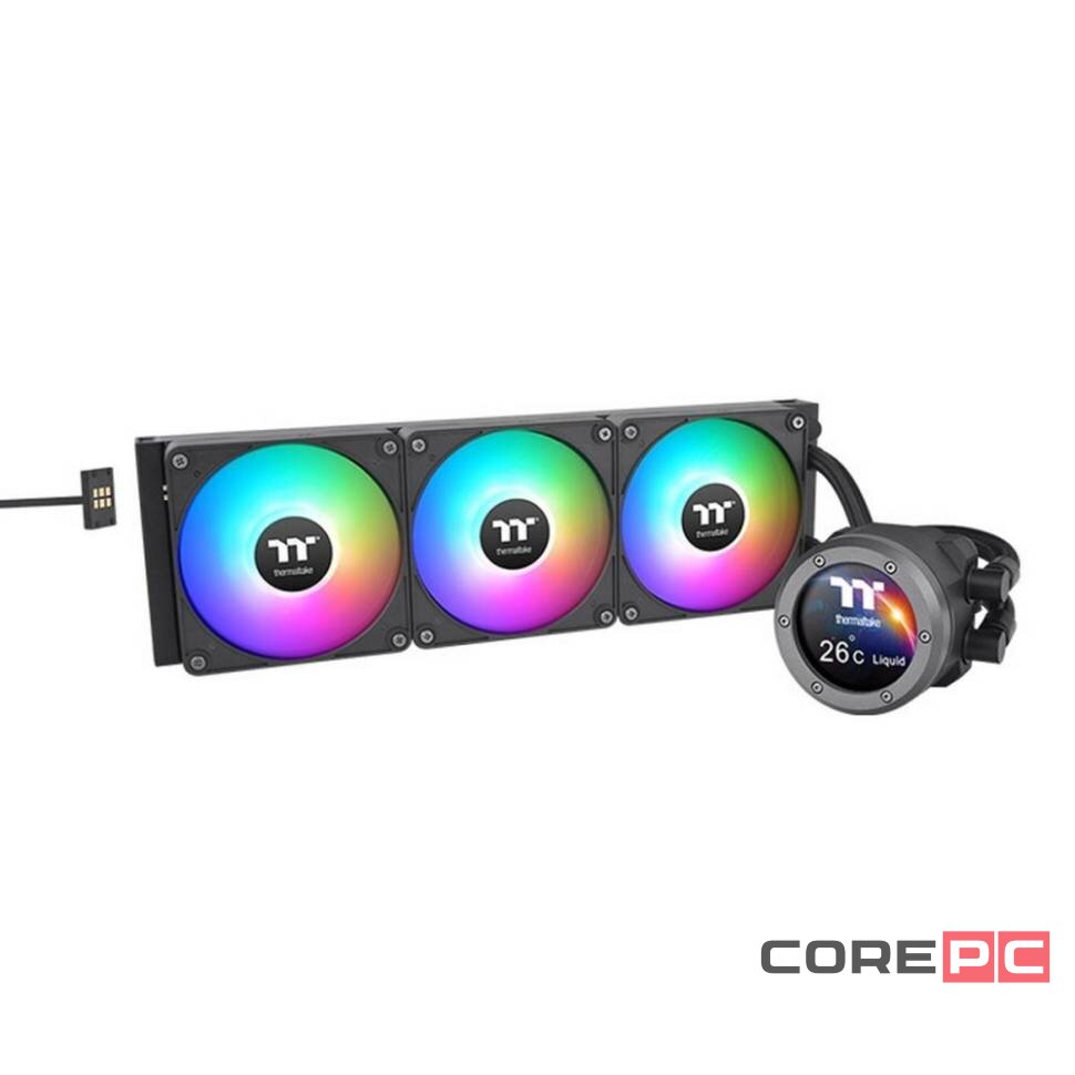 Система жидкостного охлаждения для процессора Thermaltake ARGB Black (CL-W415-PL12SW-A)