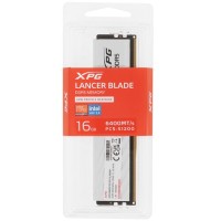 Оперативная память 16 Gb 6400 MHz ADATA XPG LANCER Blade White (AX5U6400C3216G-SLABWH)