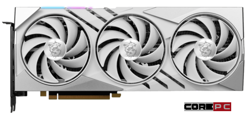 Видеокарта MSI (RTX 4070 Ti SUPER 16G GAMING X SLIM WHITE) GeForce RTX 4070 TI SUPER 16GB GAMING X SLIM White