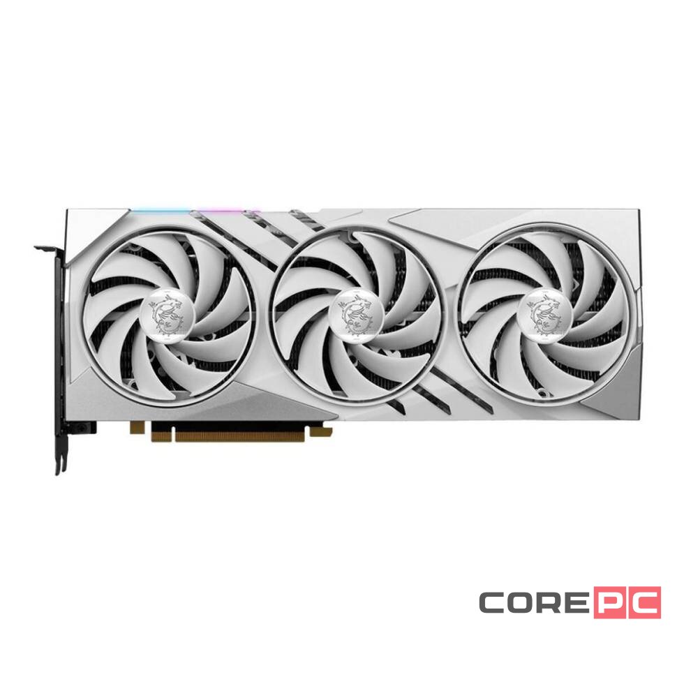 Видеокарта MSI (RTX 4070 Ti SUPER 16G GAMING X SLIM WHITE) GeForce RTX 4070 TI SUPER 16GB GAMING X SLIM White