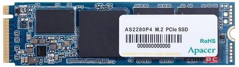 Твердотельный накопитель Apacer 512 Gb AS2280P4 (AP512GAS2280P4-1)
