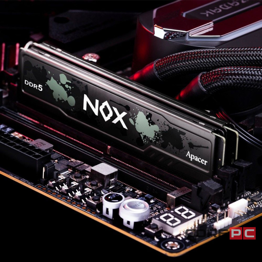 Оперативная память 64 Gb 5600 MHz Apacer NOX OC (AH5U64G56C522MBAA-2)