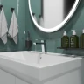 Смеситель для раковины MIXLINE МЛ20-04/ML20-04, рычажное управление, цвет хром