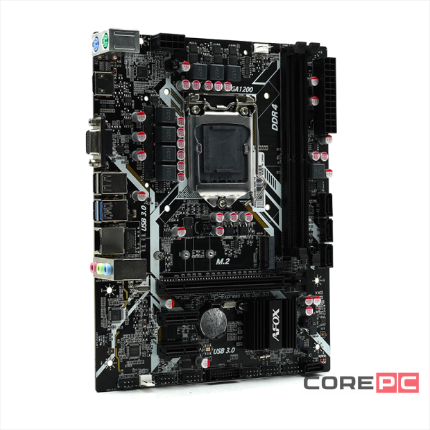 Материнская плата AFox H460 (IH410D4-MA5-V4)