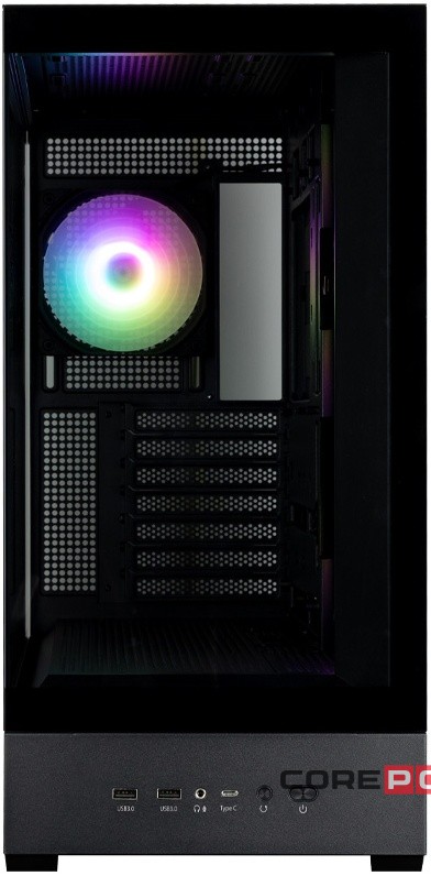 Компьютерный корпус Zalman P40 DS Black ARGB
