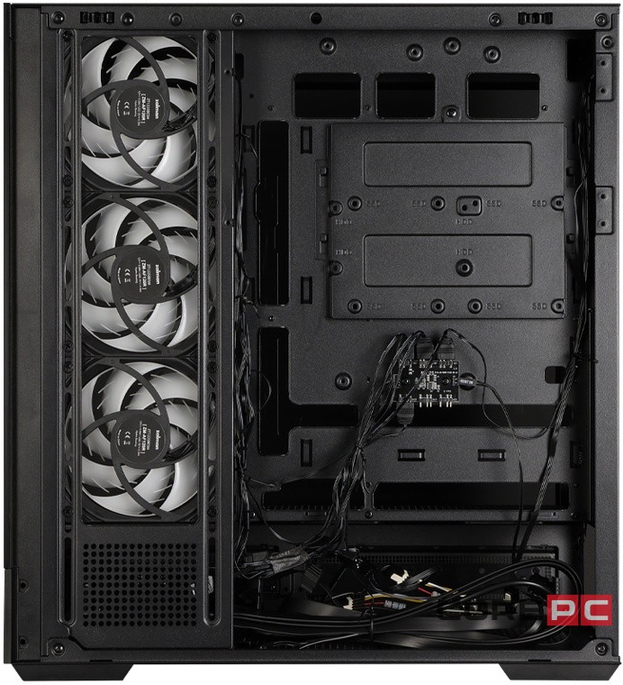 Компьютерный корпус Zalman P40 DS Black ARGB