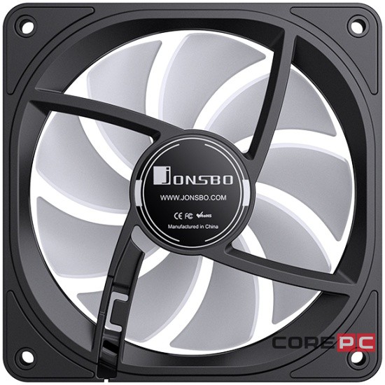 Вентилятор для корпуса JONSBO FR-606B ARGB LED Black