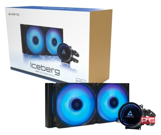 Система жидкостного охлаждения для процессора Chieftec ICEBERG 240 ARGB (CLC-240-RGB)