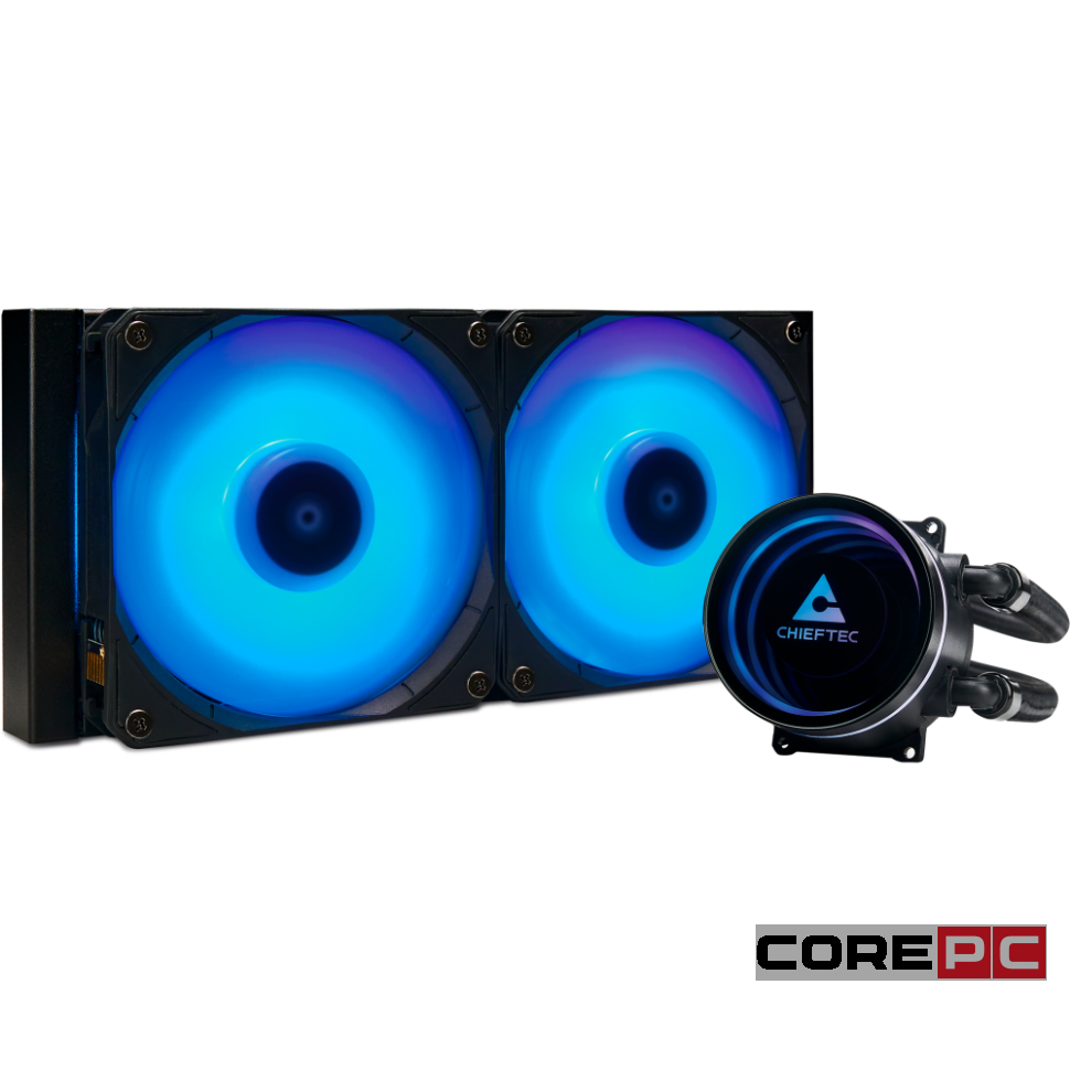 Система жидкостного охлаждения для процессора Chieftec ICEBERG 240 ARGB (CLC-240-RGB)