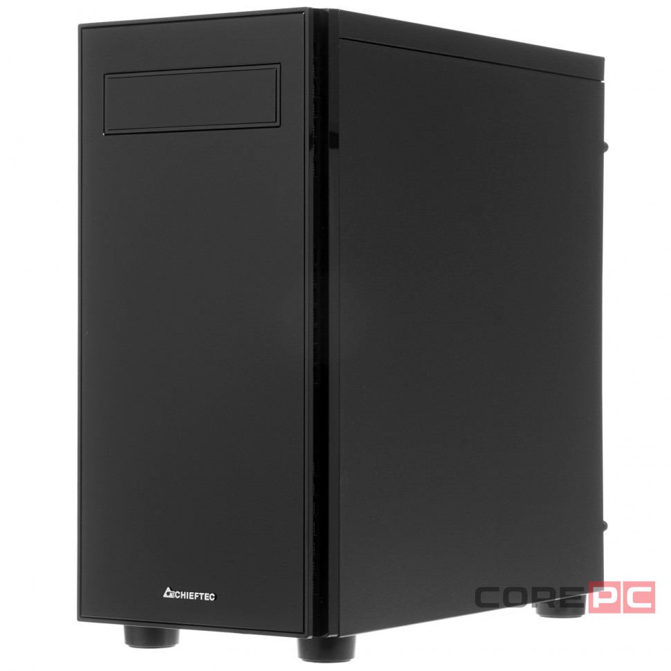 Компьютерный корпус Chieftec HAWK Black (AL-02B-OP)
