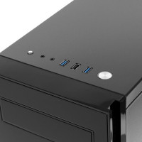 Компьютерный корпус Chieftec HAWK Black (AL-02B-OP)