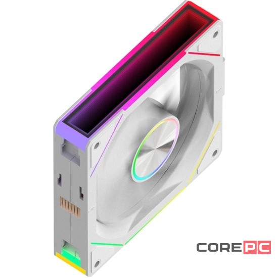 Комплект вентиляторов для корпуса PentaWave PF-U12WS-R Reverse Blade ARGB White (PF-U12WS-R PWM 3in1)
