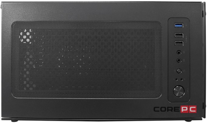 Компьютерный корпус 1STPLAYER FIRE DANCING V3-B FRGB Black (V3-B-BK-4FS1)