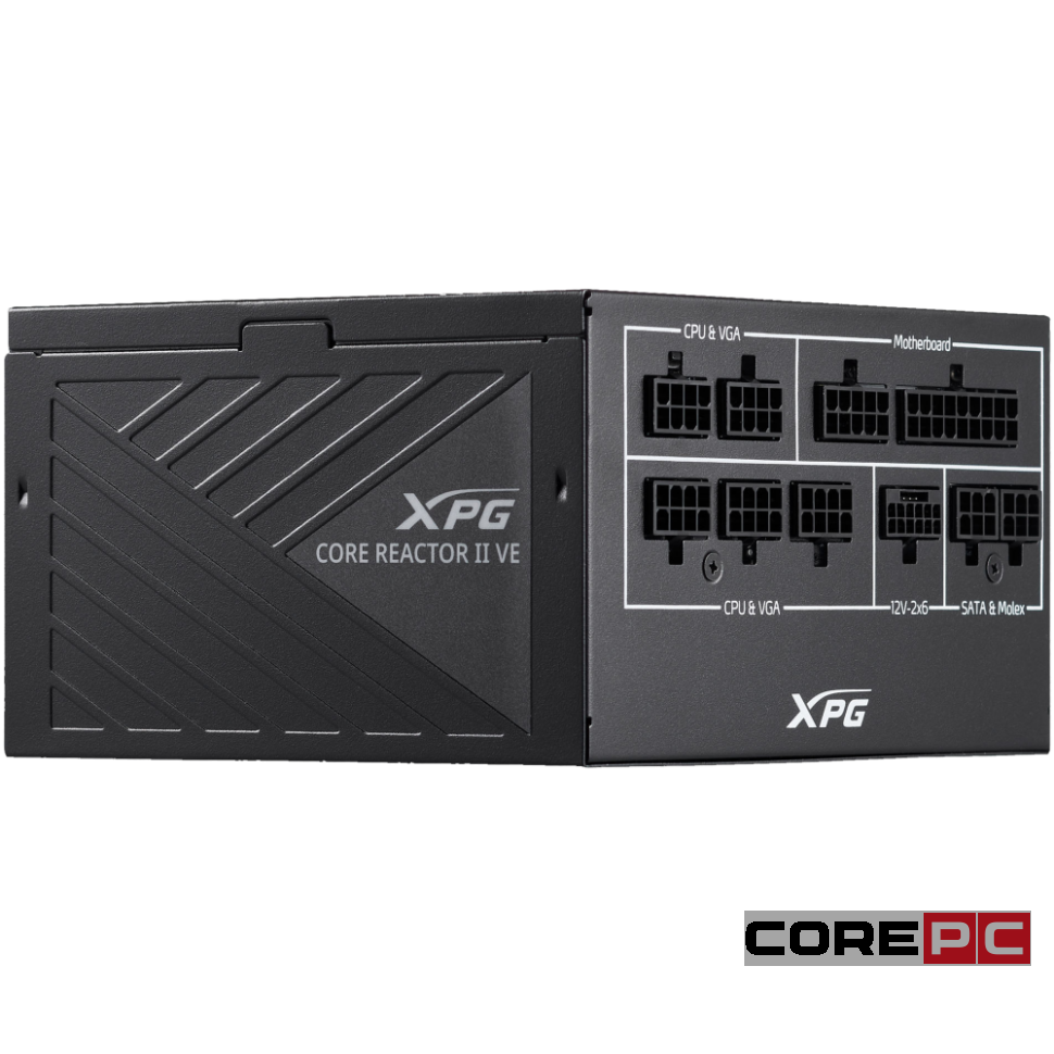 Блок питания ADATA XPG 850W (COREREACTORIIVE850G-BKCEU) 16 Pin (PCIe 5.0 Connector Cable Details)