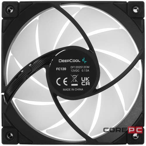 Комплект вентиляторов для корпуса Deepcool FC120-3 IN 1 RGB PWM R-FC120-BKAMN3-G-1