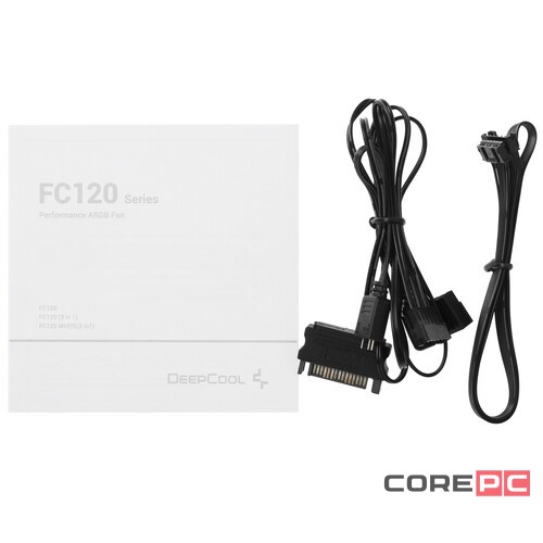 Комплект вентиляторов для корпуса Deepcool FC120-3 IN 1 RGB PWM R-FC120-BKAMN3-G-1