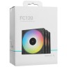 Комплект вентиляторов для корпуса Deepcool FC120-3 IN 1 RGB PWM R-FC120-BKAMN3-G-1