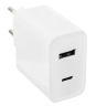 Сетевое зарядное устройство Xiaomi Mi Wall Charger Type-A/Type-C 33W (BHR4996GL) (белый)