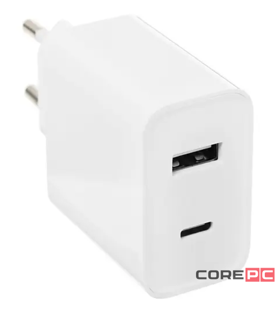Сетевое зарядное устройство Xiaomi Mi Wall Charger Type-A/Type-C 33W (BHR4996GL) (белый)