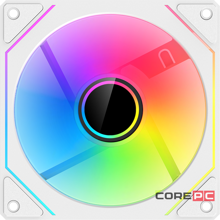 Вентилятор для корпуса XASTRA FM120W ARGB White (FM120-1WA-SXX-GL)