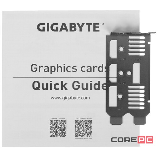 Видеокарта Gigabyte (GV-N4060OC-8GL) GeForce RTX 4060 8GB Low Profile OC