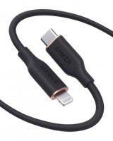 Usb Кабель-зарядка Type-C на Lightning Anker PowerLine III Flow (A8663P11) 1.8м черный