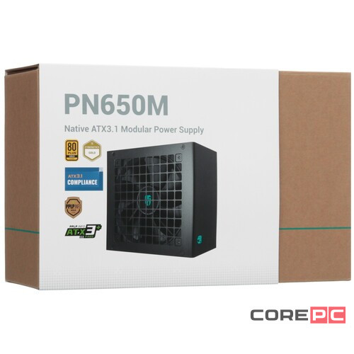 Блок питания Deepcool 650W PN650M (R-PN650M-FC0B-EU) 16 Pin (PCIe 5.0 Connector Cable Details)