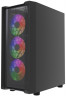 Компьютерный корпус Powercase Mistral Micro EM19 TG ARGB Black (CMMEM19B-A4)