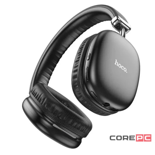 Стереонаушники Bluetooth полноразмерные Hoco W35 Max V5.3/45ч черные