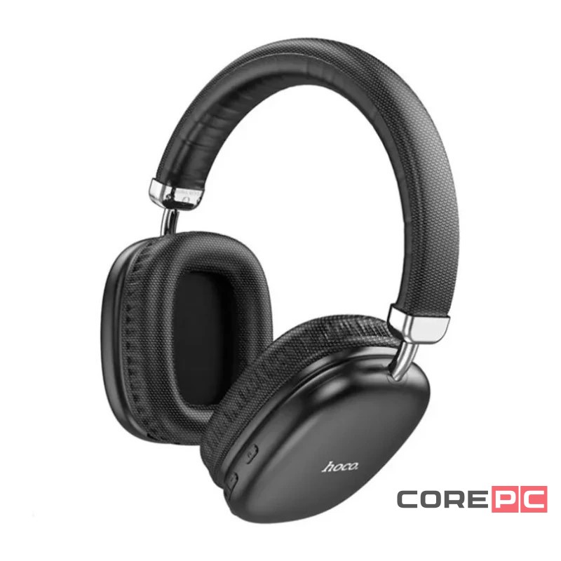 Стереонаушники Bluetooth полноразмерные Hoco W35 Max V5.3/45ч черные
