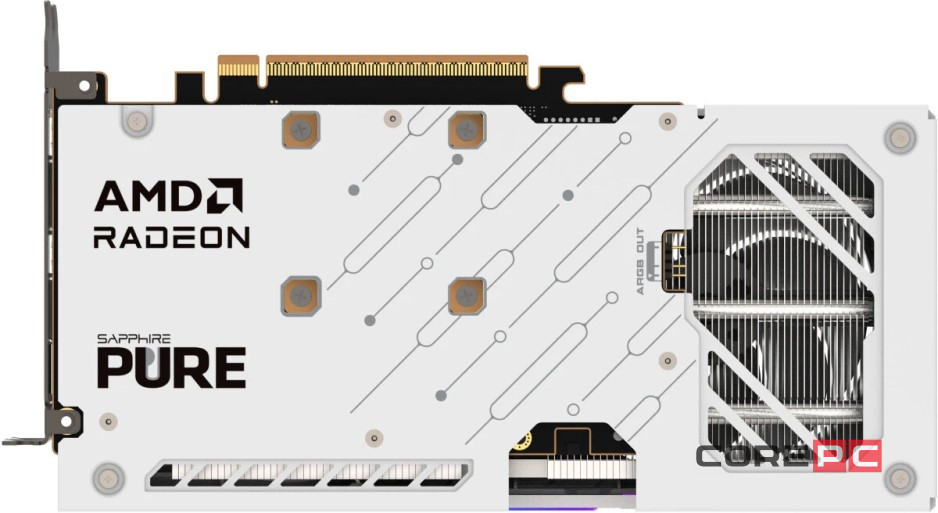 Видеокарта Sapphire (11350-02-20G) Radeon RX 9060 XT 16GB PURE OC