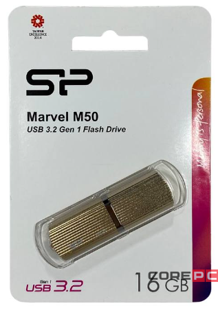 3.0 USB флеш накопитель Silicon Power 16GB Marvel M50 золотой