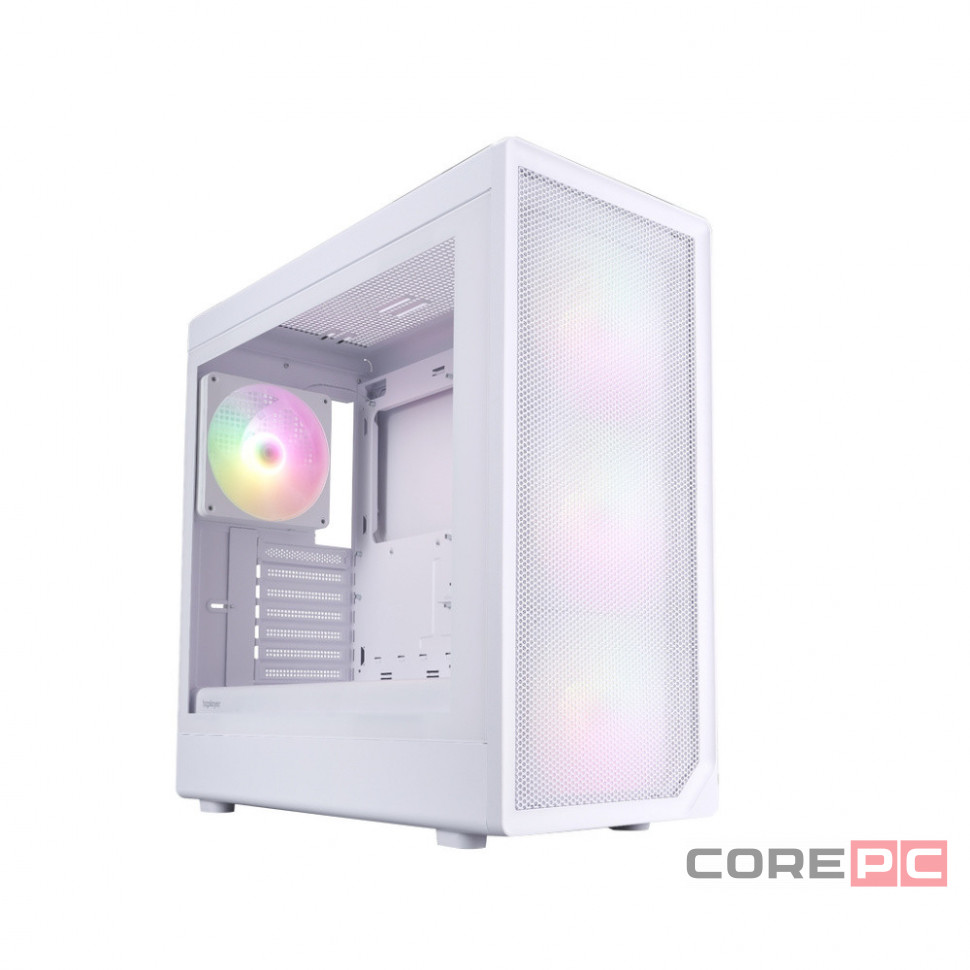 Компьютерный корпус 1STPLAYER AU8 ARGB White (AU8-WH-4FE7-14-W)