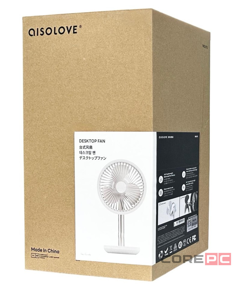 Вентилятор настольный Xiaomi Solove F5 белый